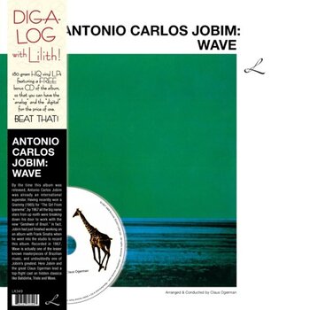 Disc de vinil Antônio Carlos Jobim - Wave (Reissue) (180 g) (LP + CD) - 1