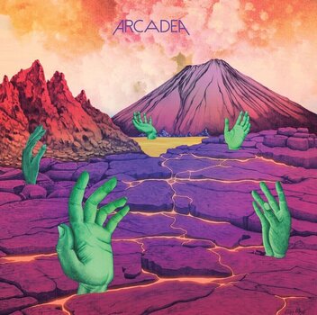 LP plošča Arcadea - Arcadea (Limited Edition) (Custom Tropical Sunset Marble Coloured) (LP) - 1
