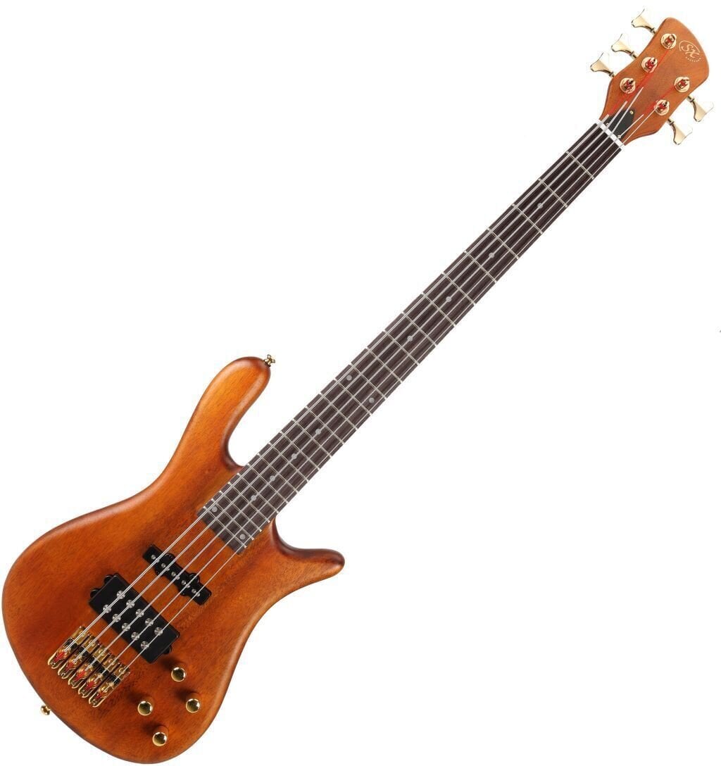 SX SWB1/5 Natural 5-string Bassguitar - Muziker
