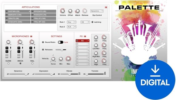 Sample/Sound Library Impact Soundworks Palette Orchestra Complete (Digital product) - 1