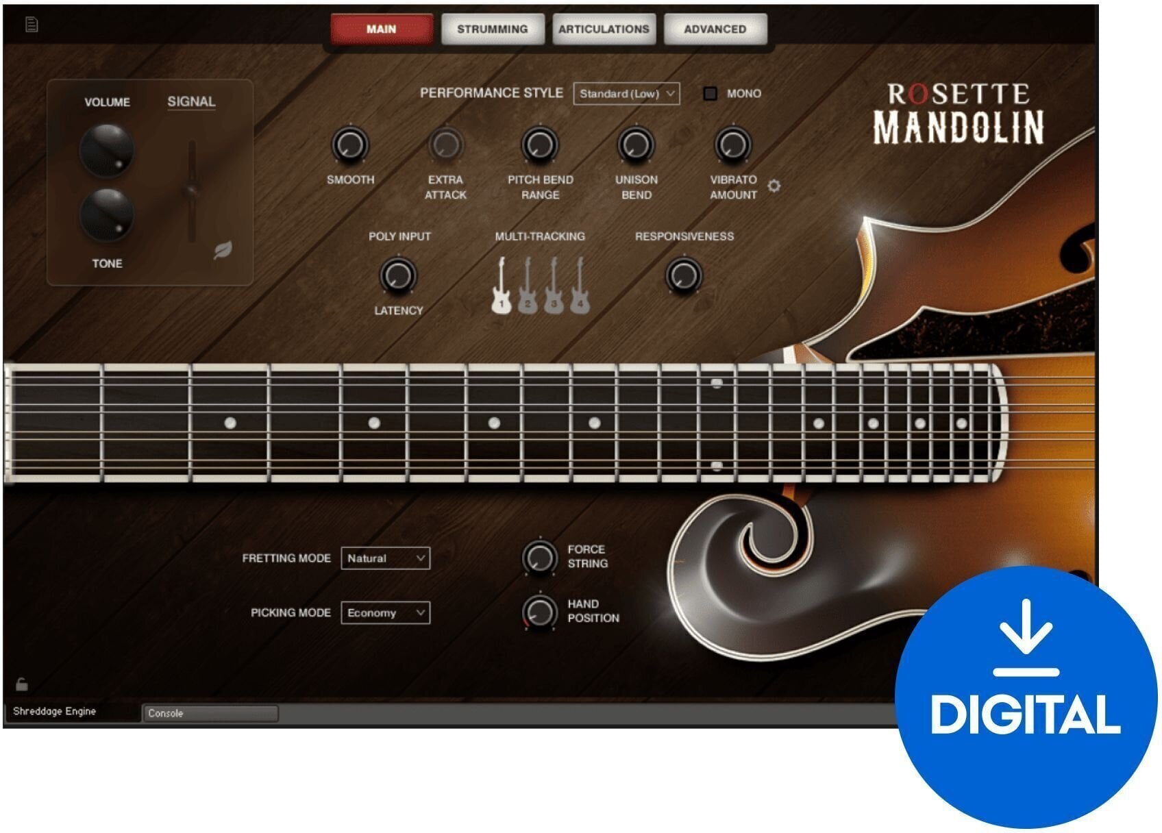Banques de sons et samples Impact Soundworks Rosette Mandolin (Produit numérique)