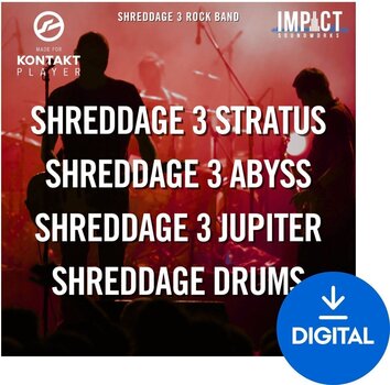 Zvučna knjižnica za efekte Impact Soundworks Shreddage 3 Rock Band (Digitalni proizvod) - 1