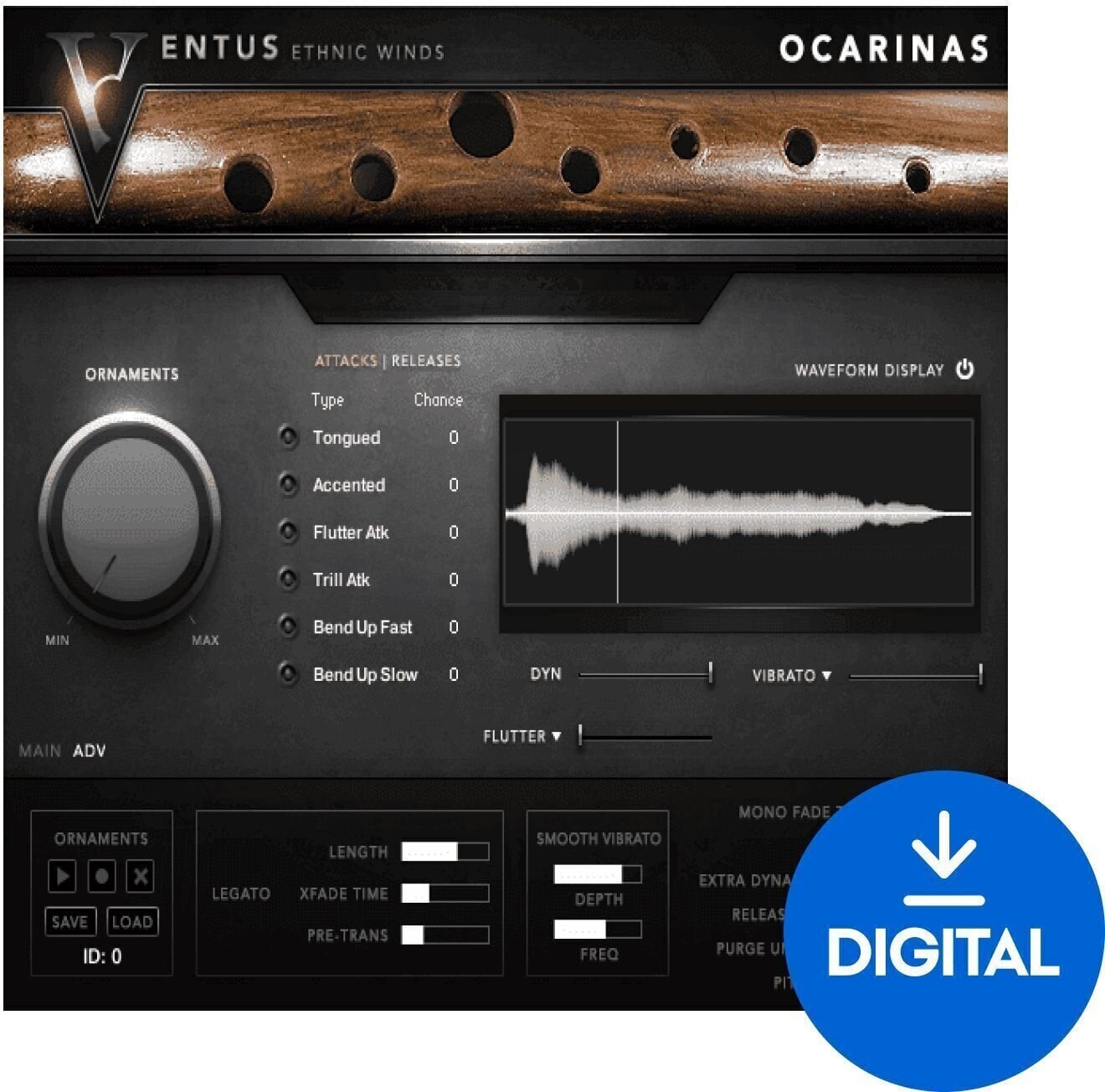 Sample/Sound Library Impact Soundworks Ventus Winds - Ocarinas (Digital product)