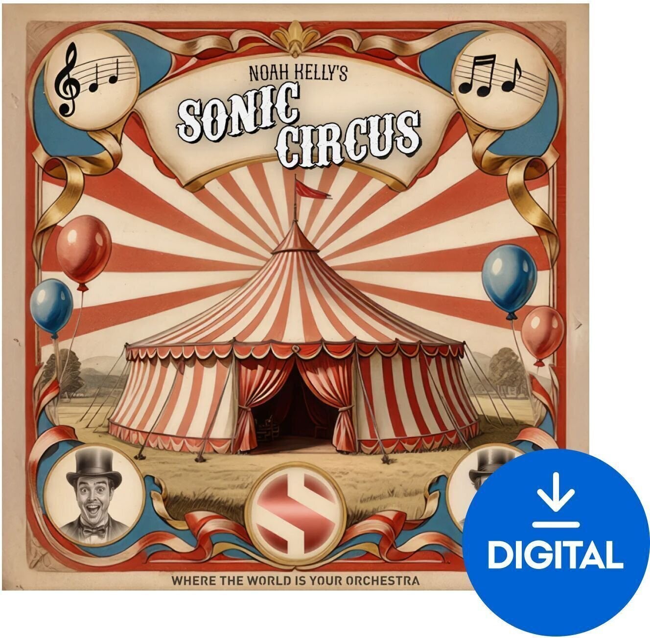 Audio biblioteka za sampler Soundiron Noah Kelly's Sonic Circus (Digitalni proizvod)