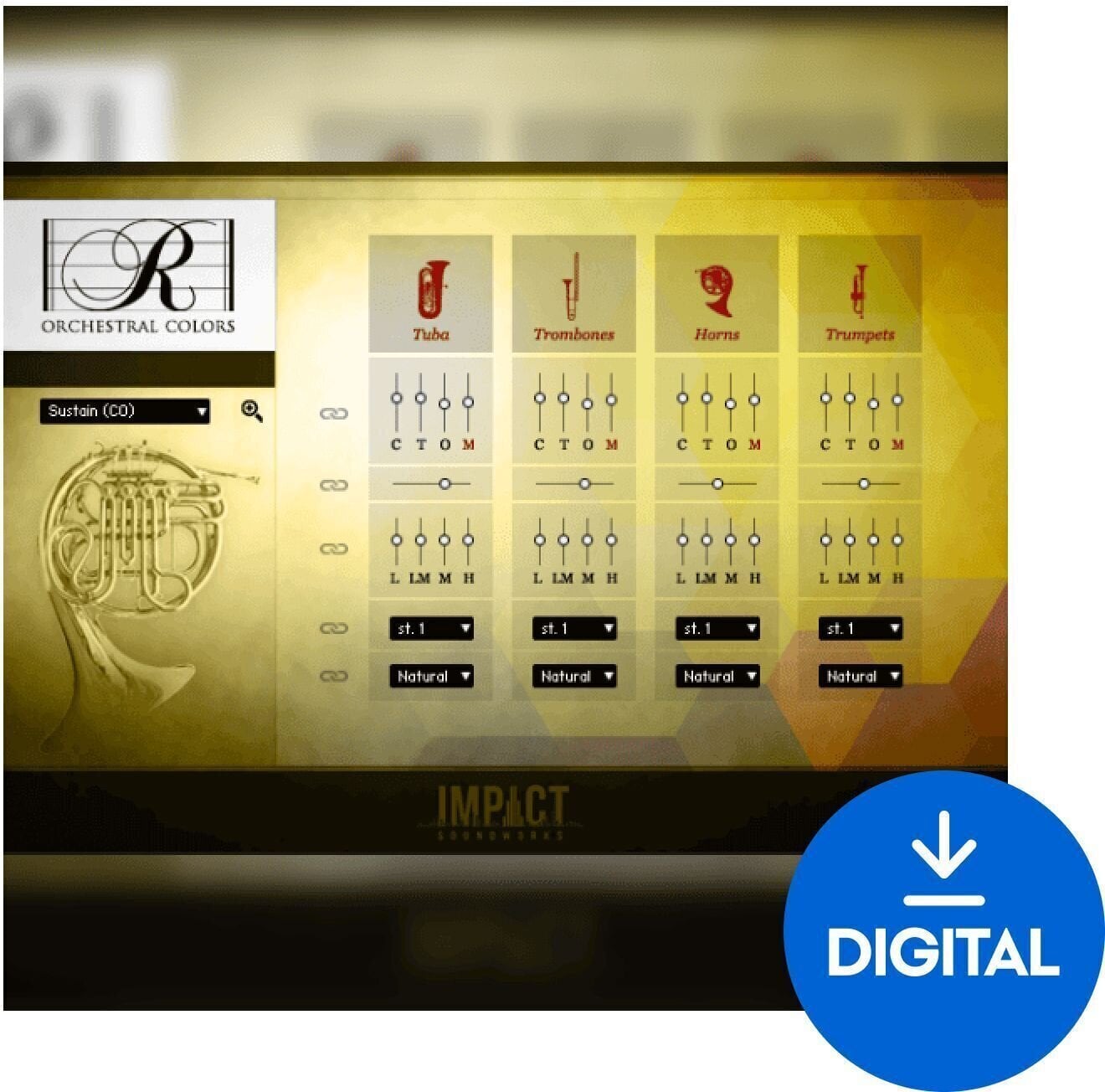 Biblioteca de muestras/sonidos Impact Soundworks Rhapsody: Orchestral Colors (Producto digital)