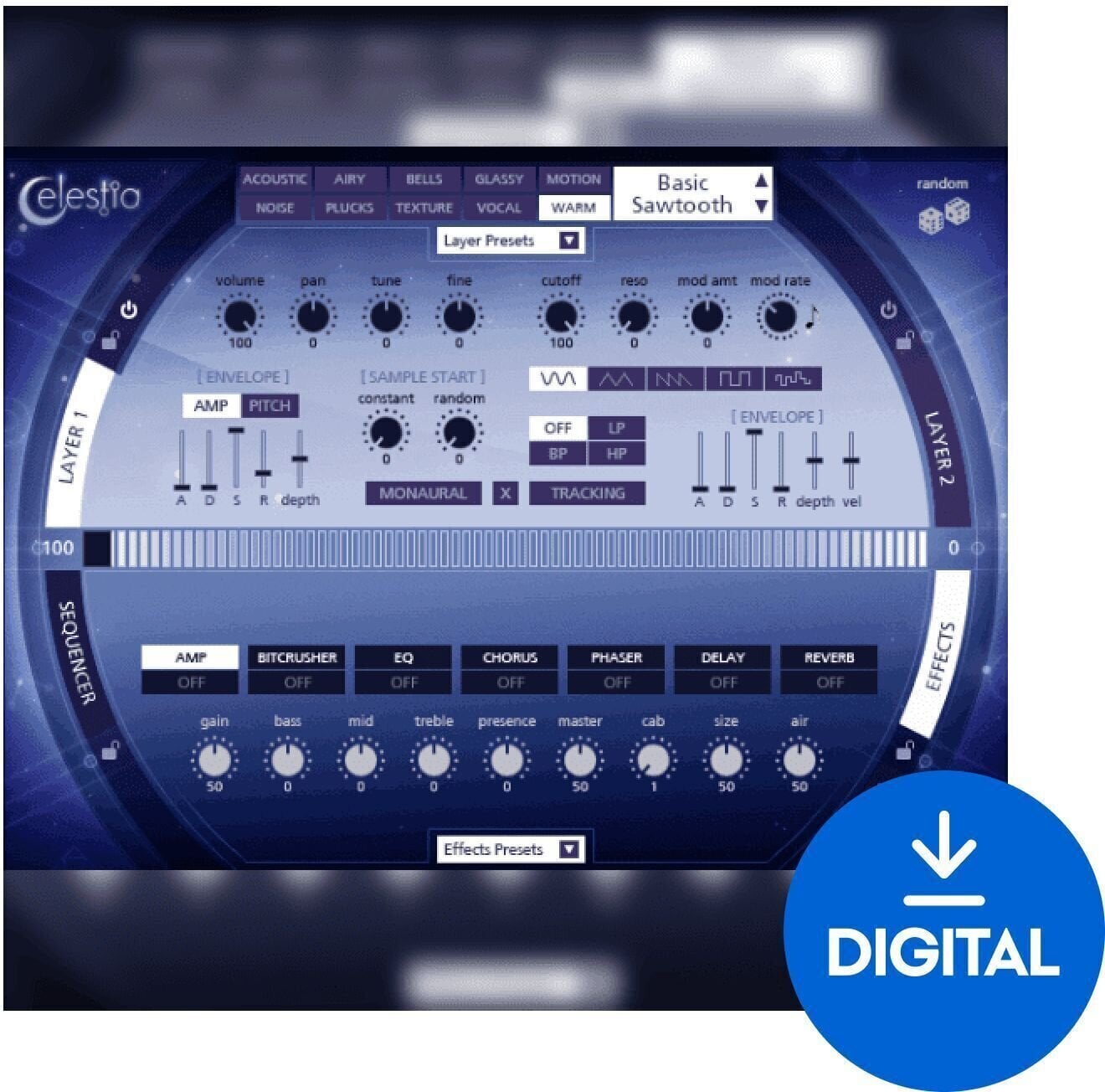 Bibliotecă de sunet pentru samplere Impact Soundworks Celestia: Heavenly Sound Design (Produs digital)