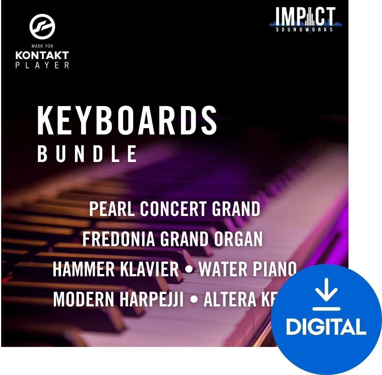 Sample/Sound Library Impact Soundworks Keyboards Bundle (Digital product)