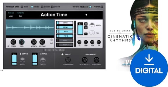 Soundlibraries für Sampler Impact Soundworks Cue Builders: Cinematic Rhythms (Digitales Produkt) - 1