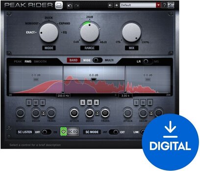Procesador de efectos de complemento de software Impact Soundworks Peak Rider 2 (Producto digital) - 1