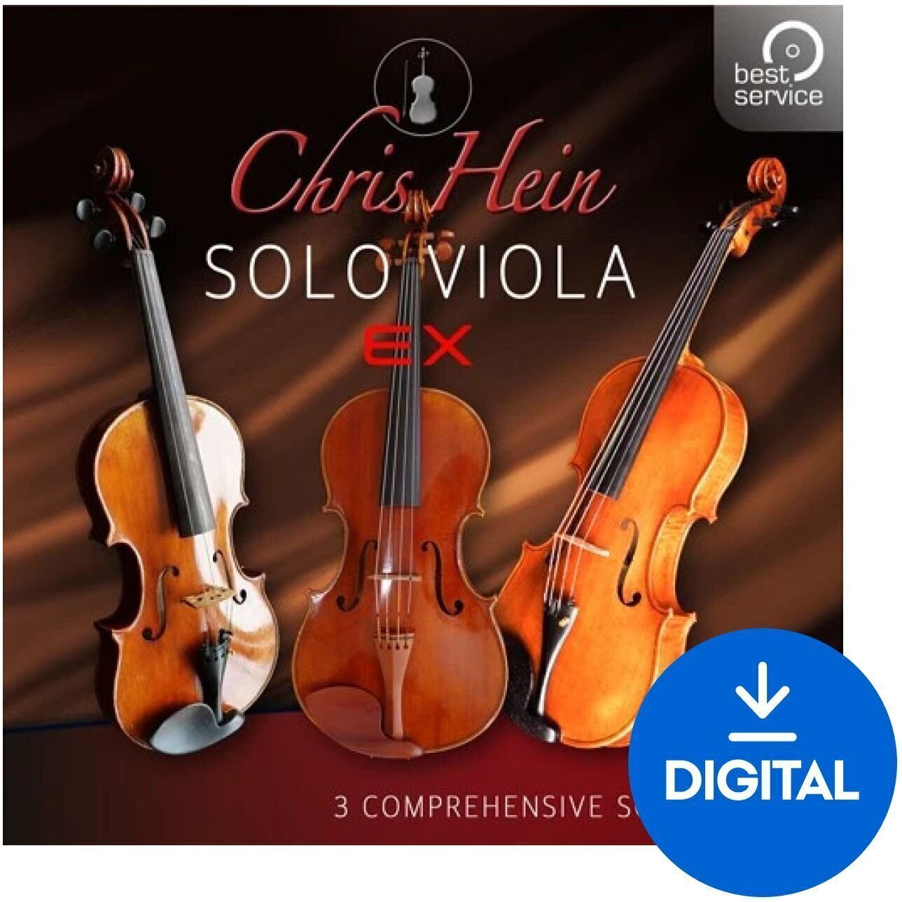 Geluidsbibliotheek voor sampler Best Service Chris Hein Solo Viola 2.0 (Digitaal product)