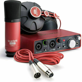 USB-audio-interface - geluidskaart Focusrite Scarlett Studio - 1