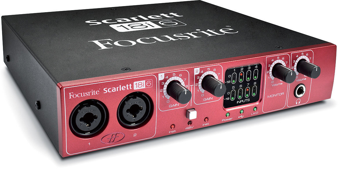 USB-audio-interface - geluidskaart Focusrite SCARLETT 18i6