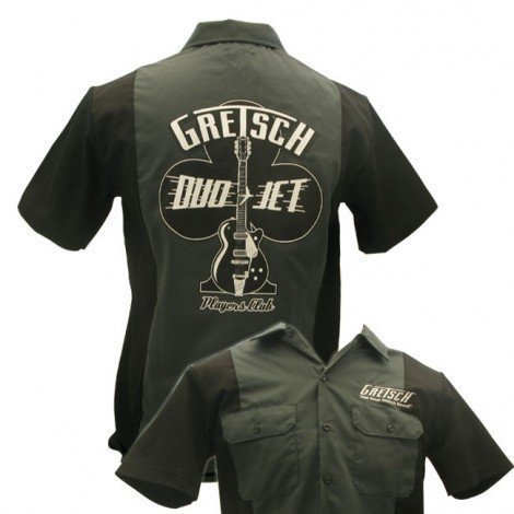 Tricou polo Gretsch Workshirt Gretsch Player's Club, Charcoal, L