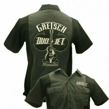 Tricou polo Gretsch Workshirt Gretsch Player's Club, Charcoal, L - 1
