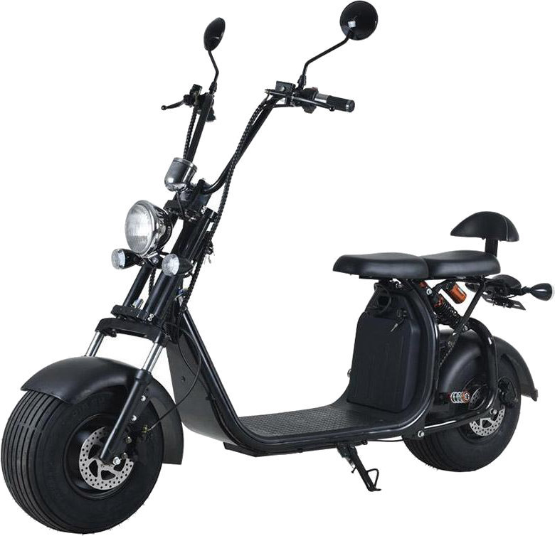 Electric scooter Smarthlon CityCoco Comfort Black