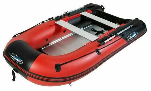 Uppblåsbar båt Gladiator Uppblåsbar båt B420AL 2022 420 cm Red-Svart - 1