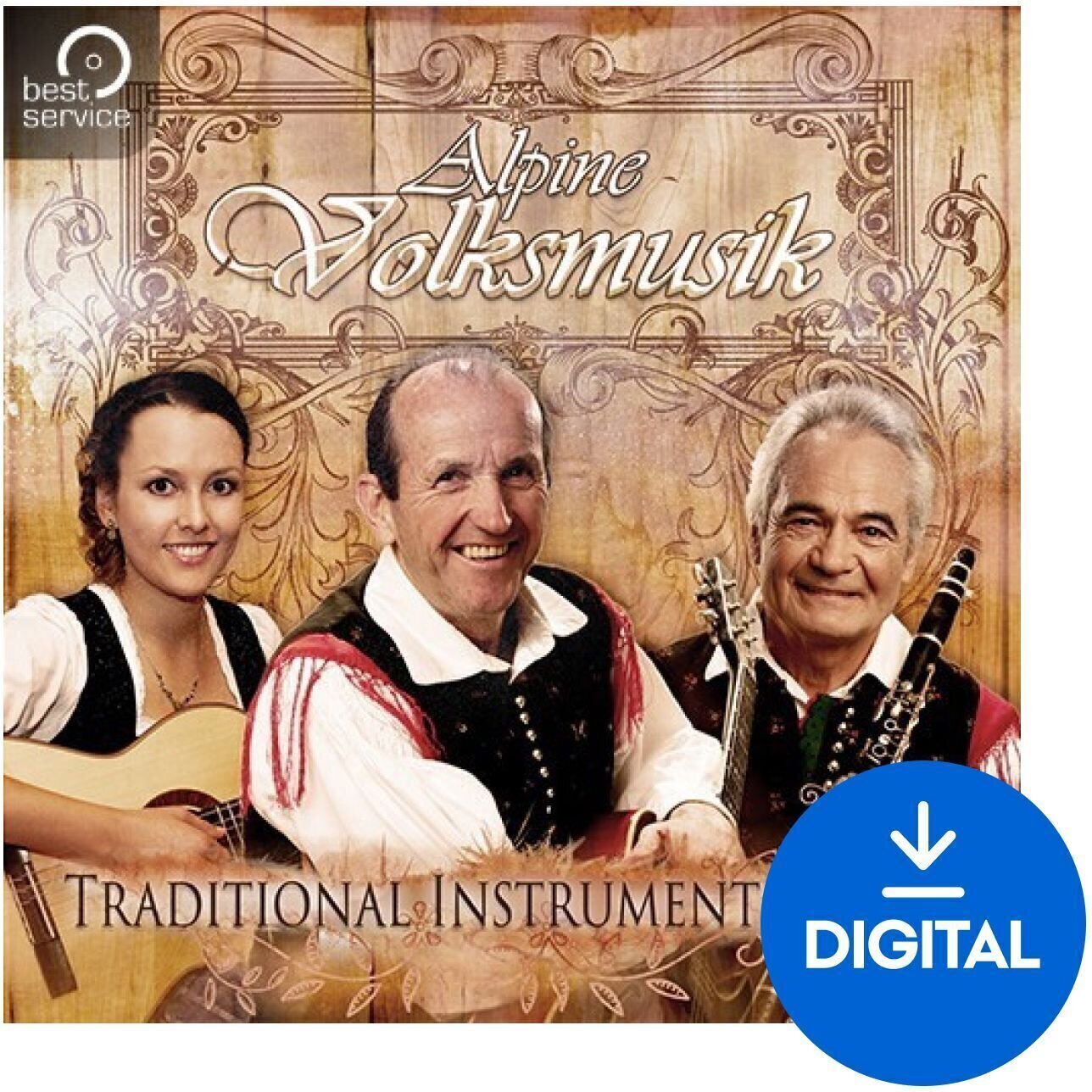 Zvučna knjižnica za efekte Best Service Alpine Volksmusik 1 (Digitalni proizvod)