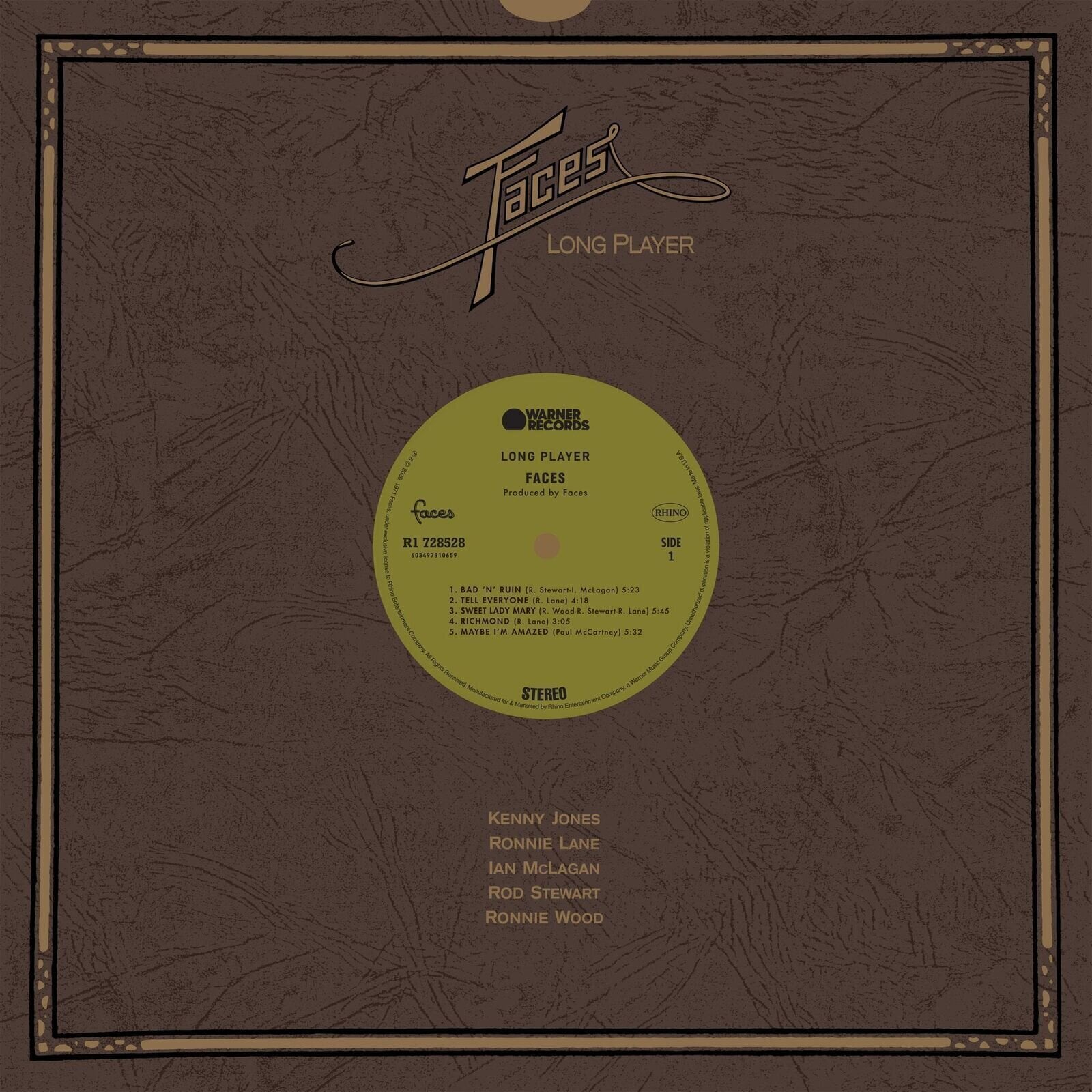 Disc de vinil The Faces - Long Player (Syeor 2026) (140 g) (LP)