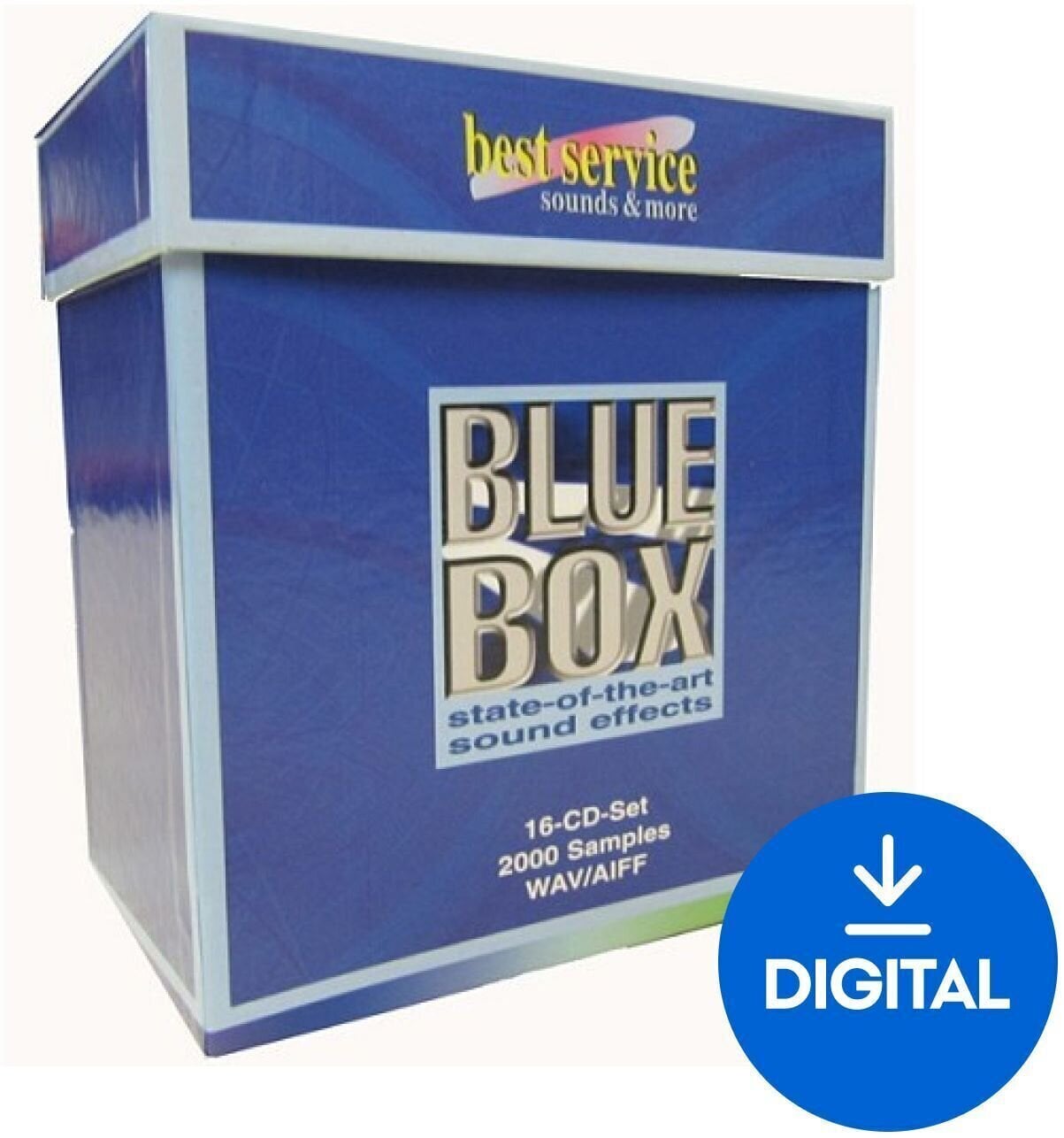 Geluidsbibliotheek voor sampler Best Service Blue Box (Digitaal product)