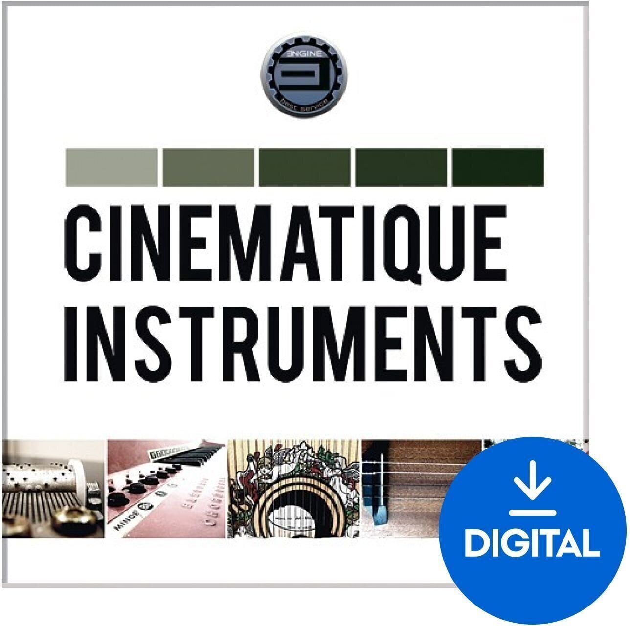 Geluidsbibliotheek voor sampler Best Service Cinematique Instruments 1 (Digitaal product)