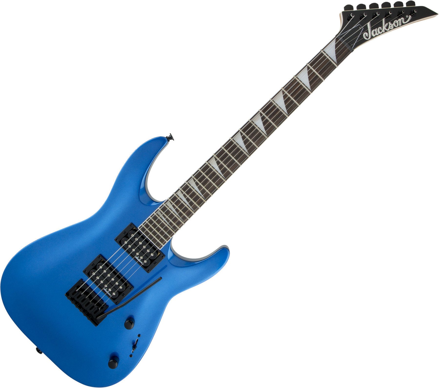 Elektrická kytara Jackson JS22 Dinky Arch Top AH Metallic Blue