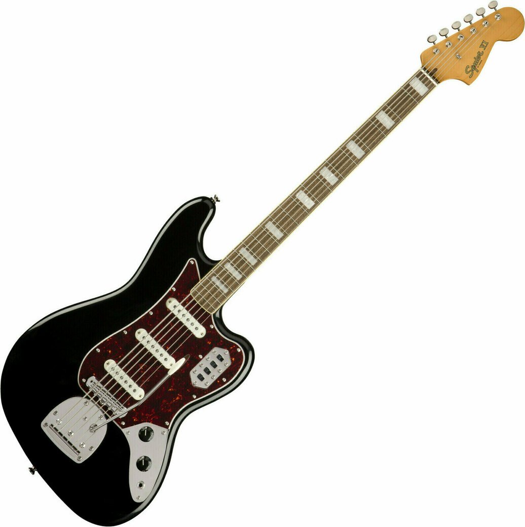 【10733】Squier Jazz Bass VI 6弦ベース ブラック 10733】Squier Jazz Bass VI 6弦ベース ブラック Squier