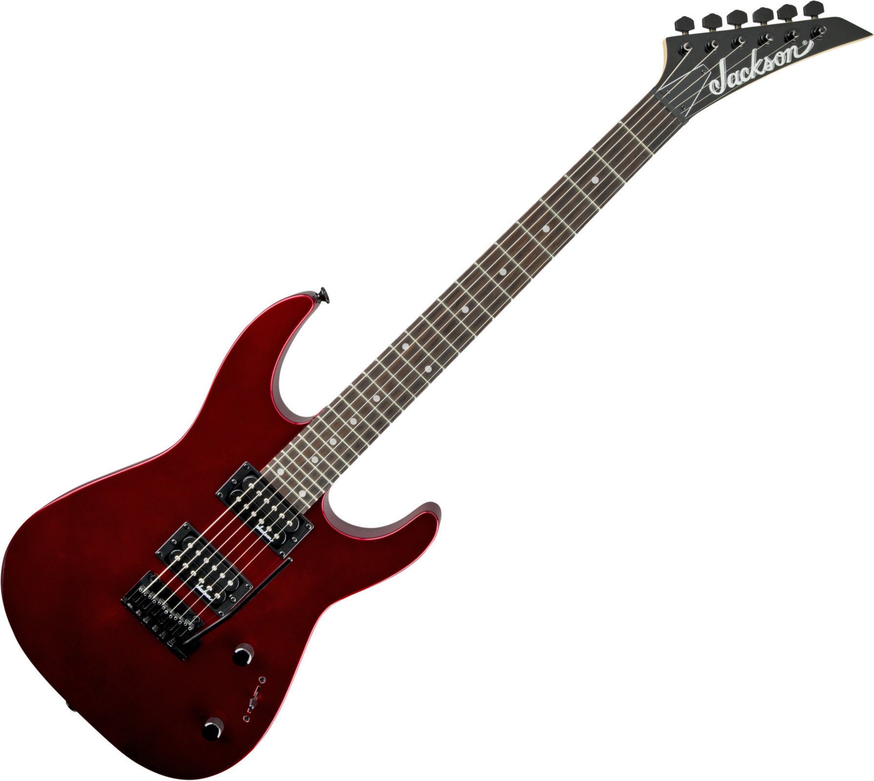 Elektrická kytara Jackson JS12 Dinky AH Metallic Red