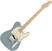 Electric guitar Fender American Elite Telecaster MN Satin Ice Blue Metallic