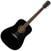 Akusztikus gitár Fender CD-60S WN Fekete