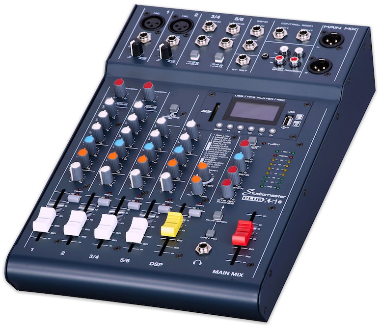 Table de mixage analogique Studiomaster CLUBXS6