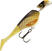 Wobbler de pesca Headbanger Lures Shad Floating Golden Shiner 11 cm 10 g