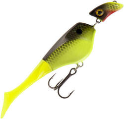 Headbanger Lures Shad Sinking 11 cm Chartreuse/Black