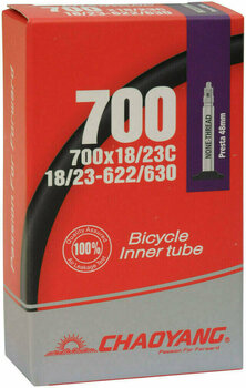 Bike inner tube Chaoyang Tube 18-23 mm 48.0 Presta Bike Tube - 1