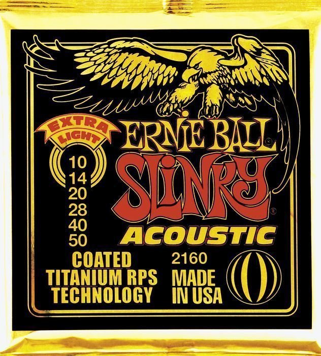 Struny pro akustickou kytaru Ernie Ball 2160 Super Slinky Acoustic