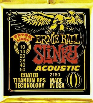 Saiten für Akustikgitarre Ernie Ball 2160 Super Slinky Acoustic - 1