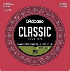 Nylonové struny pro klasickou kytaru D'Addario EJ27N-1/2 Nylonové struny pro klasickou kytaru