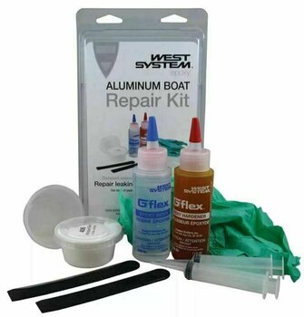 Polyester, epoxy West System 650-K Aluminum Boat Repair Kit - 1
