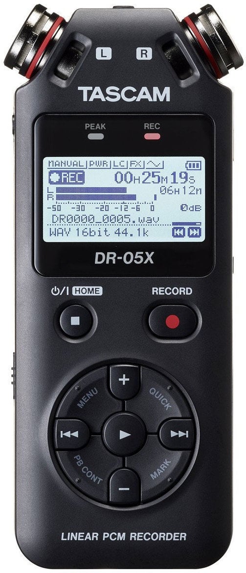 Prenosni snemalnik Tascam DR-05X Črna