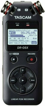 Draagbare digitale recorder Tascam DR-05X Zwart - 1