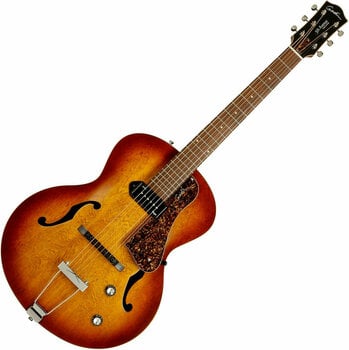 Semiakustická kytara Godin 5th Avenue Kingpin P90 Cognac Burst - 1
