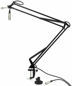 Support de microphone de table IMG Stage Line MS-15 Support de microphone de table - 1