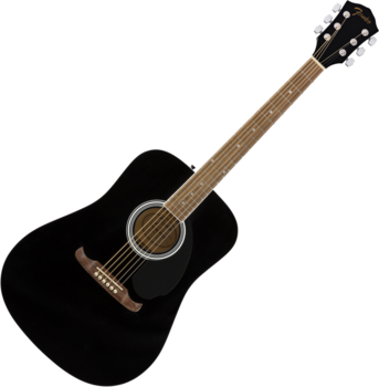 Akusztikus gitár Fender FA-125 WN Black - 1