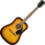 Dreadnought-gitarr Fender FA-125 WN Solbränd