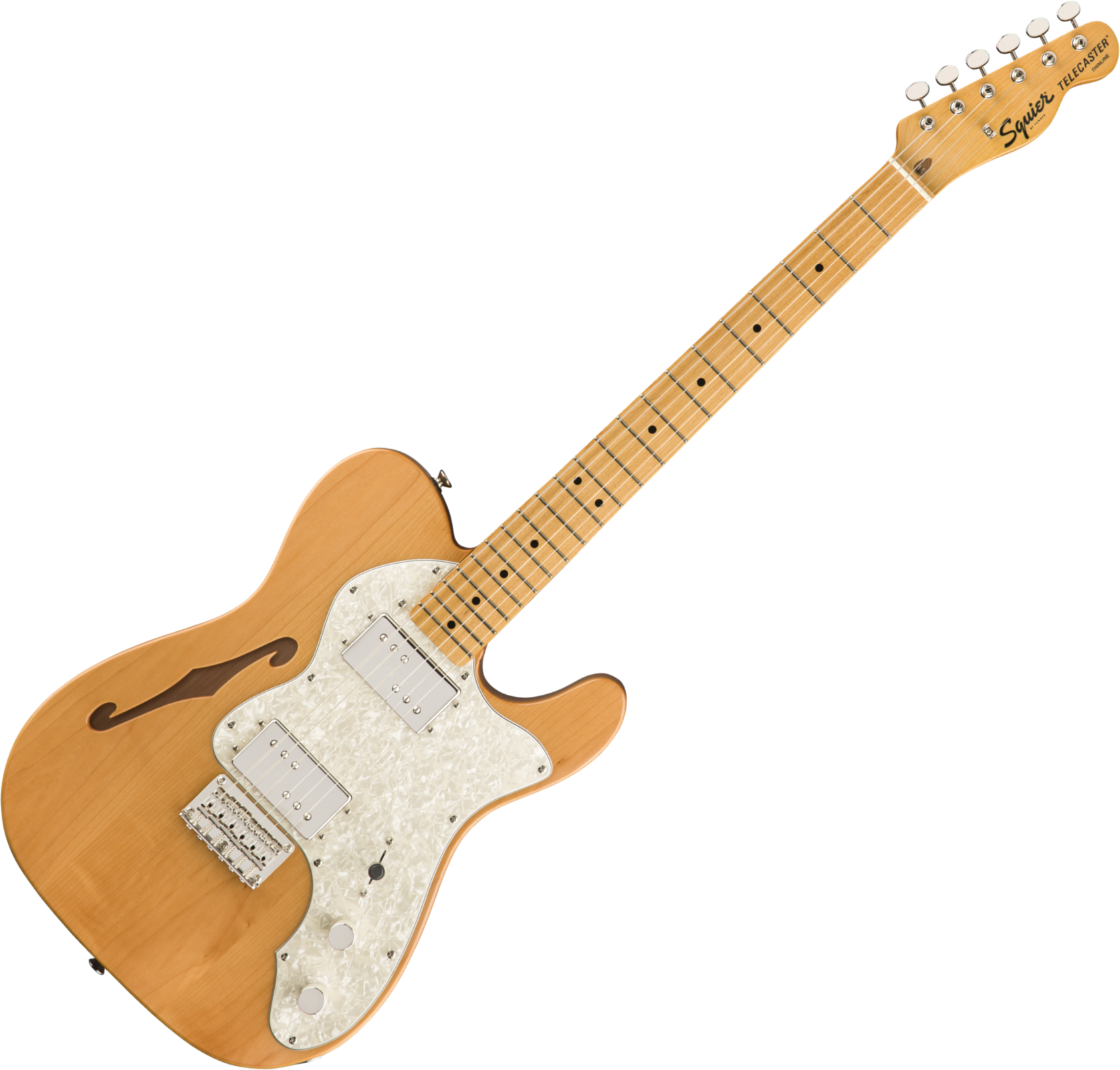 Elektrische gitaar Fender Squier Classic Vibe '70s Telecaster Thinline Natural