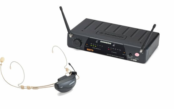 Système sans fil avec micro serre-tête Samson AirLine 77 AH7 Headset E1 - 1