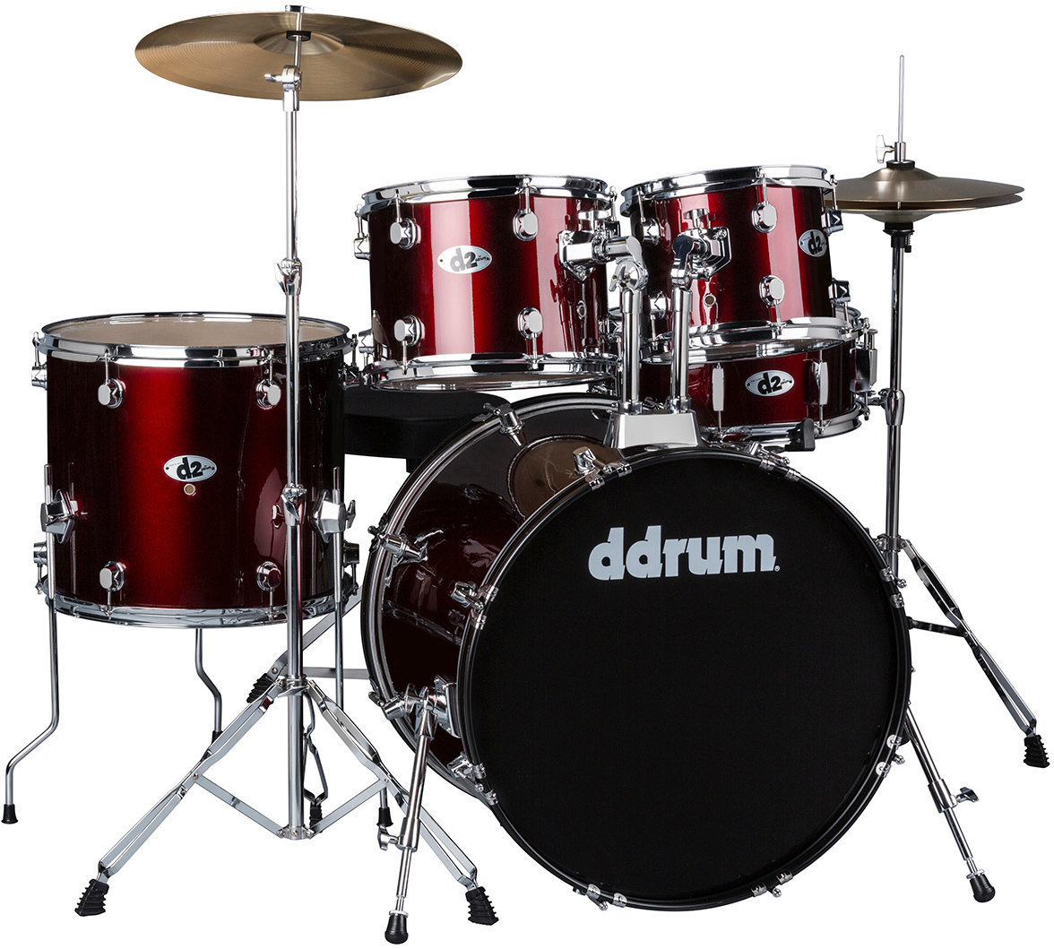 Akustik-Drumset DDRUM D2 Blood Red