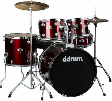 Akustická bicí souprava DDRUM D2 Blood Red - 1