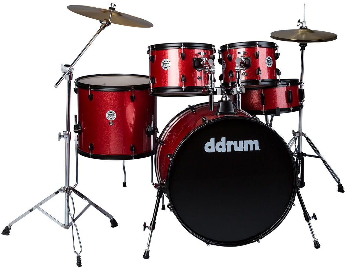 Akustik-Drumset DDRUM D2P Red Sparkle