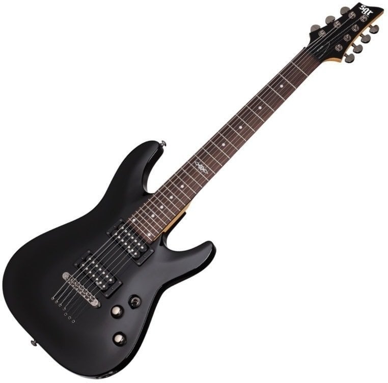Guitare électrique Schecter SGR C-7 Gloss Black