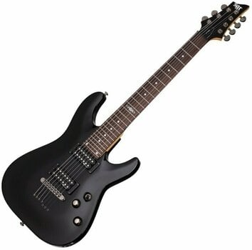 Guitare électrique Schecter SGR C-7 Gloss Black - 1